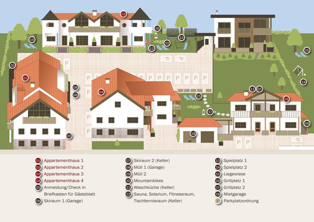 Ferienanlage Hechenbergerhof Bichlbach Δωμάτιο φωτογραφία